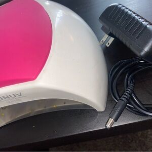 Pink/White SUNUV Nail Lamp